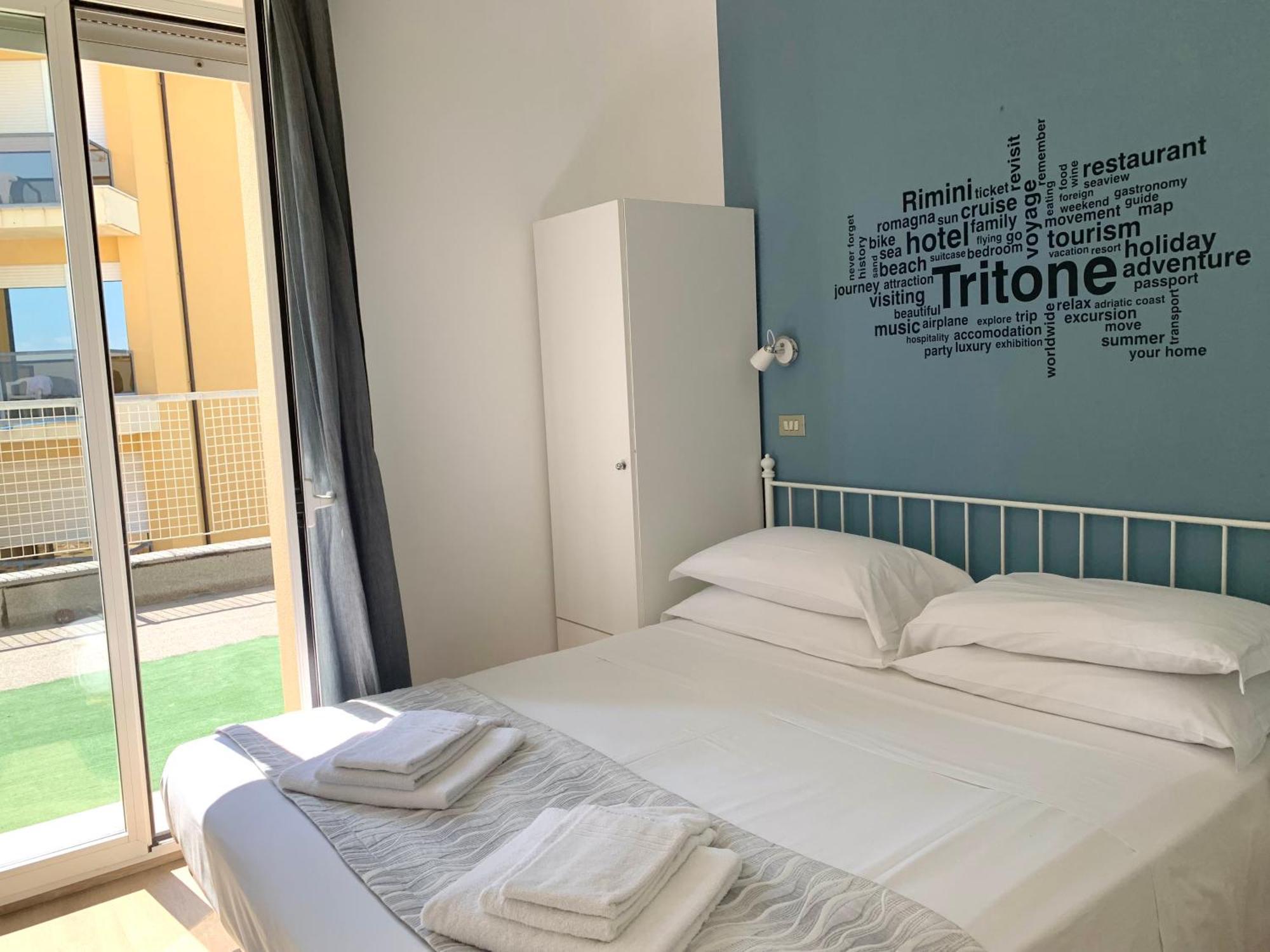 Hotel Tritone Rimini Rum bild